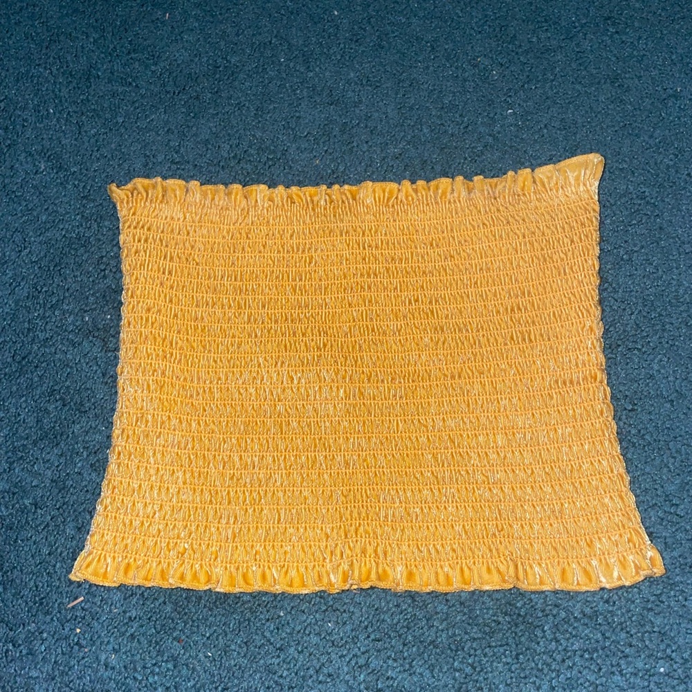 Yellow Tube Top